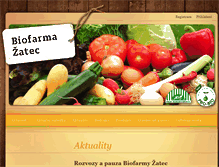 Tablet Screenshot of biofarma-zatec.cz